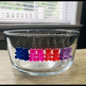 NEW … SUPER Adorable Gummy Bear Earrings 🍭🐻🍭